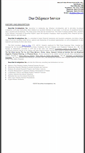 Mobile Screenshot of duediligencefirm.com